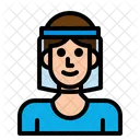 Safety Face Shield Icon
