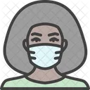 Mask Face Mask Woman Icon