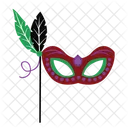 Mardi Grass Face Mask Mask Icon