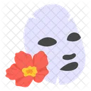 Spa Face Mask Icon