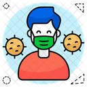 Face Mask Wearing Mask Dust Mask Icon