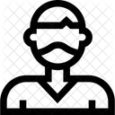 Face Mask Aerosol Airconditioning Icon