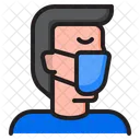 People Virus Mask Icon