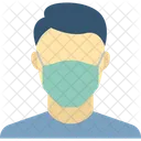 Covered Your Mouth Coronavirus Infection Dust Icon