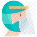 Face Shield Protection Icon