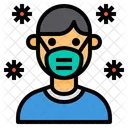 People Coronavirus Mask Icon