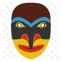 African Culture Tribal Mask Cultural Mask Icon