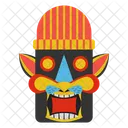 African Culture Tribal Mask Cultural Mask Icon