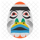 African Culture Tribal Mask Cultural Mask Icon