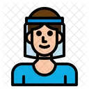 Safety Face Shield Icon
