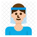 Safety Face Shield Icon