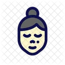 Mole Facial Skin Icon