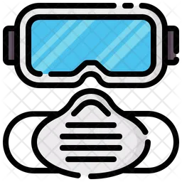 Face protection  Icon