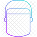 Face protection shield  Icon