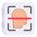 Face Recognition Image Recognition Profile Recognition Icon