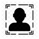 Face Recognition Biometric Scan Facial Id Icon