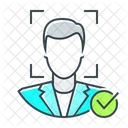 Face Recognition Face Detection Face Lock Icon