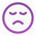 Face Sad Sad Emoji 아이콘