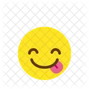 Smile Tongue Delicious Icon