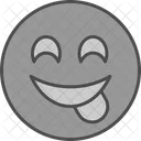 Face Savoring Food Emoji  Icon