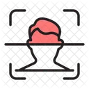Face Scan  Icon