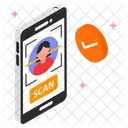 Face Scan  Icon