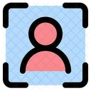 Face Scanner Identity Face Id Icon