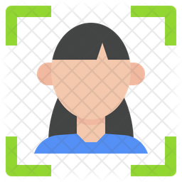 Face Scanner Icon - Download in Flat Style