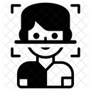 Facial Recognition Face Authentication Face Scanning Icon