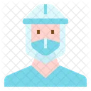 Protection Face Shield Icon