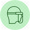 Face Shield Pentaglow Icon