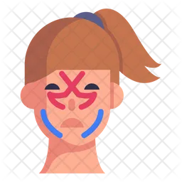 Face Taping  Icon