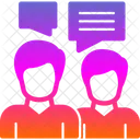 Face To Face Conversation Conversation Talk Icon
