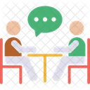 Conversation Person Business Meeting Meeting Icon