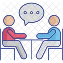 Conversation Person Business Meeting Meeting Icon