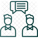 Face To Face Talk  Icon