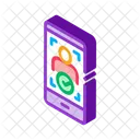 Recognition Face Technology Icon