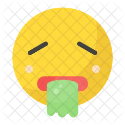 Face Vomiting Emoji Icon