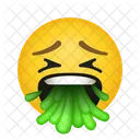 Face Vomiting Face Emoji Icon