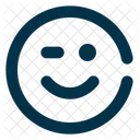 Face Wink User Interface Users Icône