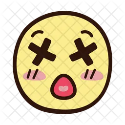 Face With Cross Eyes Emoji Icon