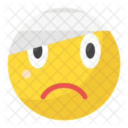 Face With Head Bandage  Icon