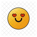 Face With Love Eyes  Icon