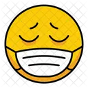 Face With Medical Mask Icon