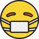 Face With Medical Mask Icon