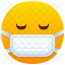 Face With Medical Mask Emoji Emotion Icon