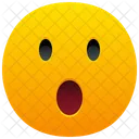 Face With Open Mouth Emoji Emotion Icon
