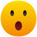 Face With Open Mouth  Icon