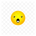 Face With Open Mouth Smiley  Icon