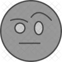 Face With Raised Eyebrow  Icon